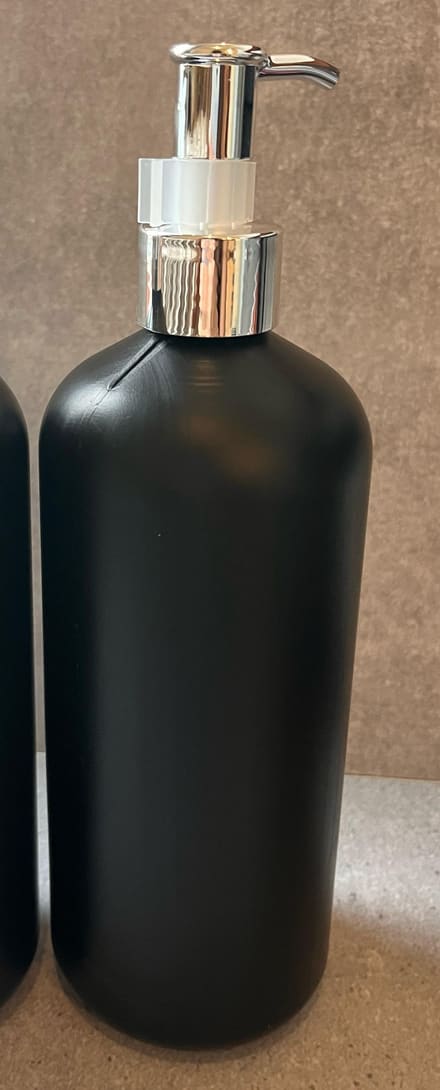 Matte Black Pump Bottle
